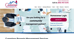 Desktop Screenshot of cummingsmanagement.com